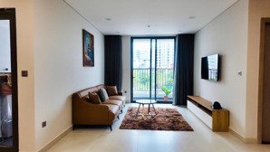 cho thuê căn 89m2 thiết kế: 2pn + 2wc full nội thất mới chung cư khai sơn, giá: 13tr