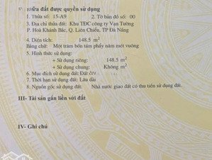 lô đất đường 24 bàu mạc 3, p. hòa khánh bắc, liên chiểu