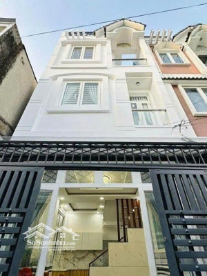 bán nhà đường xe hơi 8m trần quốc tuấn-gò vấp. giá 3tỷ420/62,4m2 thuê 23tr. gần emart phan văn trị