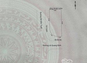 bán lô góc 2mt đô đốc tuyết - lê quang định_hòa xuân_đà nẵng, dt 8x19m