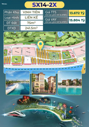 chính chủ bán cặp căn lk sóng xanh cạnh sân golf giá hời