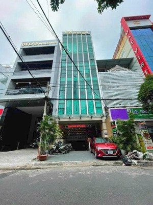 bán nhà góc 2 mt ngô gia tự - dt: 8 x 27m - cn: 185m2 - 5 tầng - hđt: 140 triệu/tháng - giá: 45 tỷ