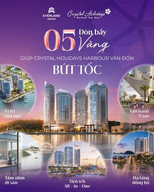 crystal holidays harbour cơ hội đầu tư dòng tiền ổn định. lh 