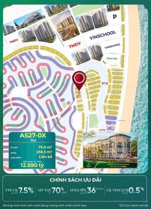 chỉ 2,36 tỷ có ngay siêu phẩm áp góc, duy nhất as27-0x của dự án lấn biển vinhomes cần giờ