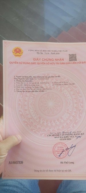 bán đất vân hồ, sơn la, 2,8 tỷ, 810m2