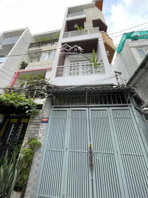 giá chỉ 6.9 tỷ! bán nhà 4x16m, 5 tầng - hẻm xe hơi phú thọ hòa, gần lũy bán bích