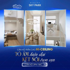 bán cc tại picity sky park, 3,7 tỷ, 72m2, giá cực chất, uy tín