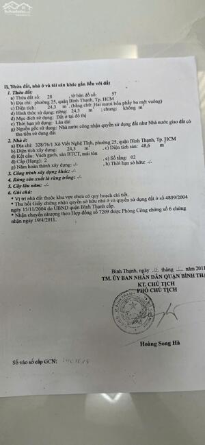 Nhà 2 tầng 3.5x9m 2PN 2WC 328/76/1 Xô Viết Nghệ Tĩnh 4.7 tỷ