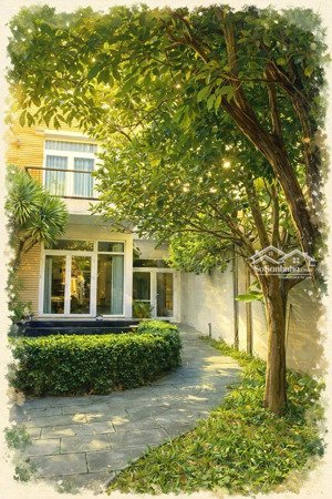 bán biệt thự sân vườn 3 tầng đường thanh thủy rộng 242 m2 trung tâm hải châu