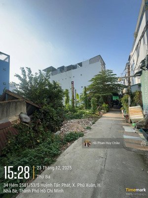 đất giáp phú mỹ hưng 100m2 - 4 tỷ 1 - không có mãnh 2