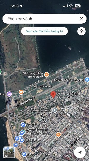 bán lô đất 150m2 đường phan bá vành - sơn trà phù hợp xây villa, ở và kinh doanh lưu trú