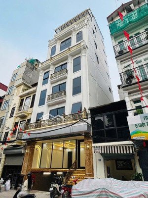 sos !!!!! mp lê trọng tấn - 8 tầng thang máy - vỉa hè - mặt tiền khủng - dòng tiền gần 200 tr/tháng