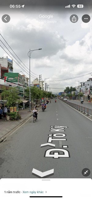 mt tô ký cách nguyễn ảnh thủ 200m, dt10x32 - vị trí kd đỉnh - giá tốt