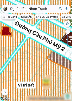 đất mặt tiền con gà vàng, xã đại phước mới, 132m2 có 50m2 thổ, 1/cầu phú mỹ 2, giá cực tốt