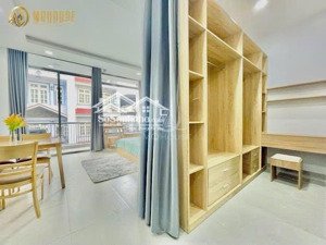 cho thuê không gian 55m2 ở có ban công full nội thất cộng hòa, p. 13, tân bình gần etown - sân bay