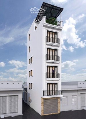 ngay ngã tư trôi_trung tâm xã hoài đức: 40m2_6 tầng, lô góc_thang máy, ôtô vào nhà, thông các ngả