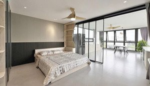 căn hộ dịch vụ 45m2 đầy đủ nội thất