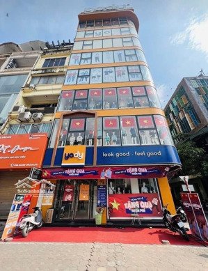 mặt phố trung kính mt 8m - dt 100m*4 tầng - giá 110tr - nhận diện thương hiệu - vị trí cực đẹp