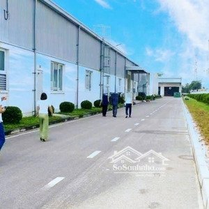nhà xưởng 6800m2 cần cho thuê trong kcn thuận thành bắc ninh pccc hạng c đầy đủ thành lập fdi, epe
