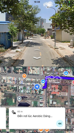 bán lô đất 5x20m fun thổ cư mặt tiền phạm hữu lầu gần chung cư osimi phú mỹ giá 3ty9