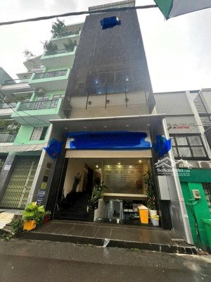 cho thuê tòa nhà đường thăng long, phường 4. dt: 7x22m. hầm - trệt - 4 lầu. sàn suốt.