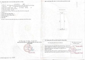 bán lô đất đấu lưng trần hữu dực, khu đông hải, ngũ hành sơn - diện tích: 100m2