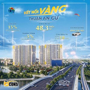 bcons newsky - mặt tiền ql13 - ngay ga metro - giá gốc cđt - tặng lộc vàng - trúng xe bmw 320i