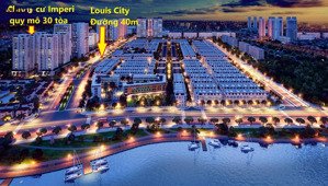 bán liền kề tại luois i mặt đường 40m trục kinh doanh hiếm khu tân mai