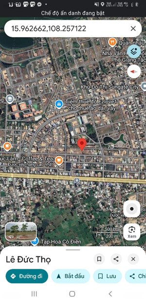 văn phòng quang fpt - bán đất khu đô thị số 3 đường lê đức thọ