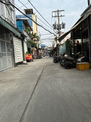 chủ gấp bán nhà thạch lam (tp) - hẻm nhựa 6m thông - sát mặt tiền thạch lam -chỉ 7.xt