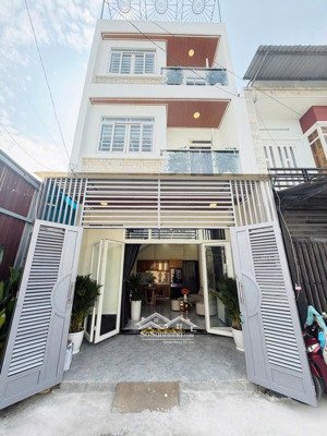 bán nhà 3 tầng - thạnh lộc 37, an phú đông - đường 6m, fun nt - giá 5.45 tỷ tl