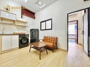 cho thuê căn hộ 1 phòng ngủ tách bếp, bancol sát ngã tư phú nhuận và gần sân bay