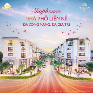 bán shophouse hồng hạc city, 18 tỷ, 120 m2, 5 tầng, xuân lâm, thuận thành, bắc ninh