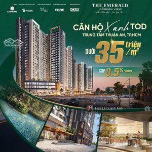 giai đoạn 1 chỉ 35tr/m2 - góp nhẹ chỉ 7tr/tháng, ai cũng mua được - the emerald garden view