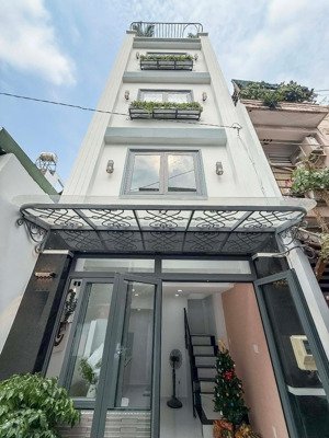 bán nhà hẻm xe hơi sát mặt tiền lê quang định, p11, q.bình thạnh- 5tầng -dtsd 100m2 - giá 5.88 tỷ