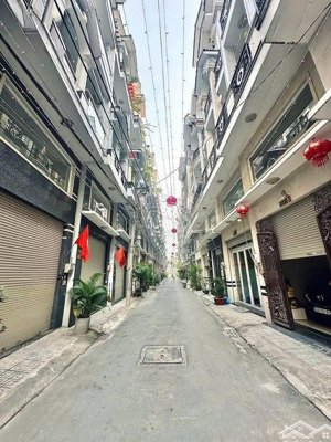 bán nhà đẹp đón tết- khu cao tầng cống lở- tân bình- hẻm thông 6mm- dt 73m2- 5 tầng btct