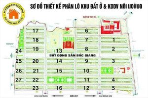 bán đất giá rẻ, kcn vân trung - nội hoàng, bắc giang, vị trí đẹp, giá chỉ từ 2,45 tỷ, t12/2025