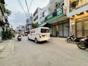 nhà mặt tiền đường 4 tầng - kdc cao cấp - kinh doanh đỉnh - gần cv làng hoa - nhỉnh 6t