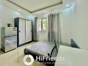 cho thuê căn hộ studio cửa sổ lớn, full nt, free xe, không chung chủ, hẻm xe hơi gần cầu ông lãnh