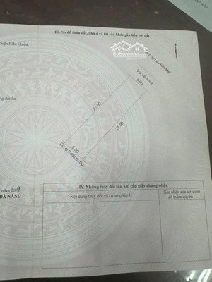 bán đất mặt tiền lê hiển mai gần đh duy tân liên chiểu giá chỉ 4.65 tỷ tl