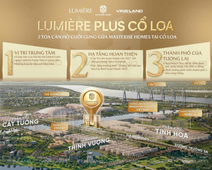 căn hộ chung cư cuối cùng đẹp nhất vip nhất - vinhomes global gates cổ loa 