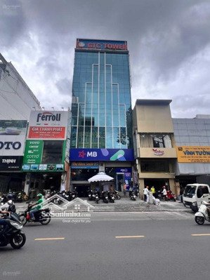 bán gấp tòa nhà góc 2 mặt tiền 139a nơ trang long 515m2 sàn (10x18 ) 8 tầng tm, hđt 110tr giá 35 tỷ