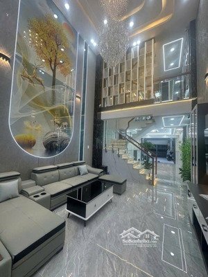 cam kết nhà thật-hiếm có khó tìm-rộng đẹp rẽ-bán nhà 5x15-5 tầng-sát mặt tiền phan huy ích gò vấp