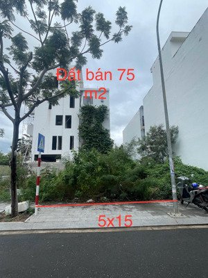 bán đất kđt vcn phước long 1 nha trang 75 m2 (ngang 5m) giá 6,9 tỷ, hướng nam, đối diện trường qt!