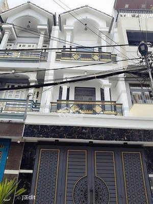 bán nhà phố đẹp 4x13m.xây 3 lầu hẻm 8m thông đường thới an 35,phường thới an.q12.lh 