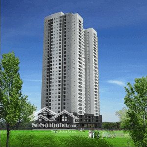 bán cc vp5 linh đàm, 4,96 tỷ, 60m2, 2 ngủ, 2 wc, giá tốt nhất khu vực - view hồ đẹp.