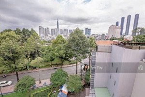 tòa nhà 2 mặt tiền nguyễn thị minh khai (5.1x23m) hầm 7 tầng, thang máy, 105tr/th, giá 39,5 tỷ tl