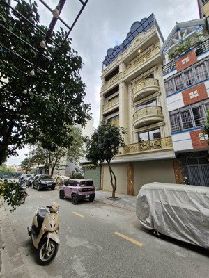 bán nhà phố nguyễn thời trung, thạch bàn, 56m2, 6 tầng, giá 18.8 tỷ, ô tô tránh vỉa hè kinh doanh