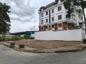 bán lô biệt thự góc 2 mặt tiền huy hoàng 247,5m² đối diện công viên, giá 265tr/m²