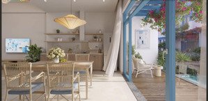 bán biệt thự liền kề 6d. 05.2x, view vườn hoa nhỏ, cara world cam ranh, sổ 122m2 3 tầng mặt tiền 6m